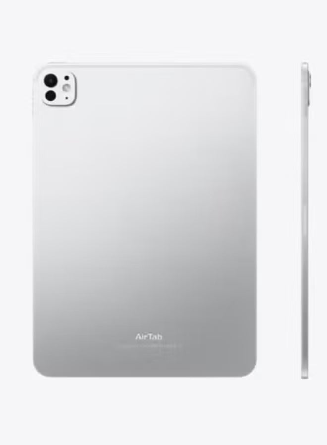 AIR TAB Pro Android Tablet 10.1-Inch Full HD Touchscreen, 16GB RAM, 1TB Storage, 10000mAh Battery, Dual SIM, WiFi Bluetooth, Fast Octa-Core Processor with Arabic Keyboard, Titanium Grey - Image 2